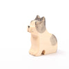 Wooden toy French Bulldog in white with black markings on the head and back from Eric & Albert | © Conscious Craft